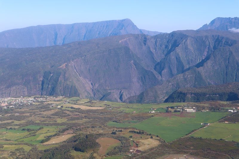 Scenic helicopter flight - Helilagon - Reunion Island - Plaine des Cafres