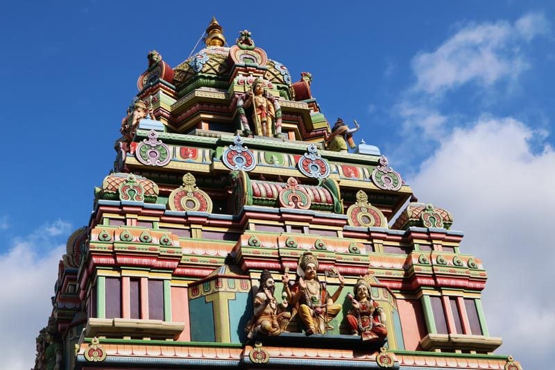 Siva Soupramanien Hindu temple - St Paul - Reunion Island