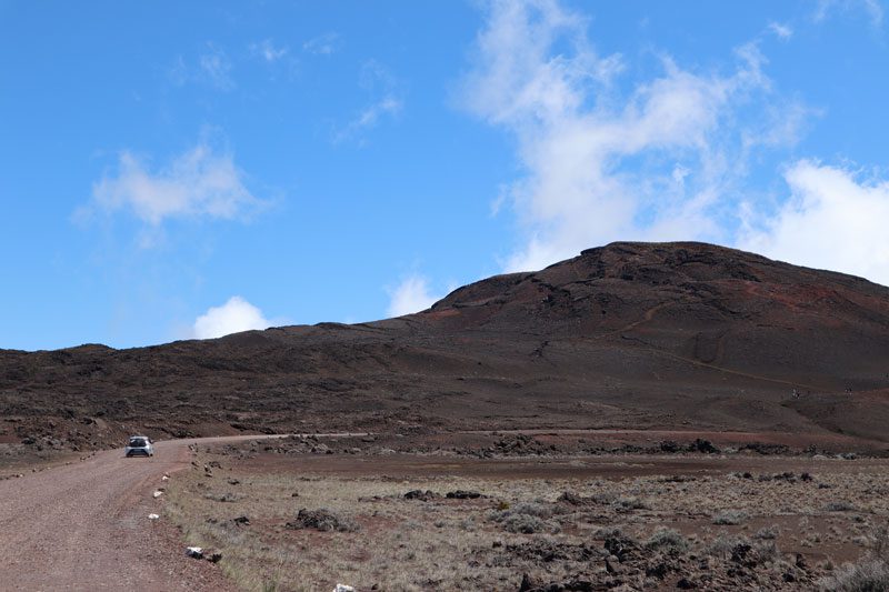 Dirt road to Piton de la Fournaise - Reunion Island
