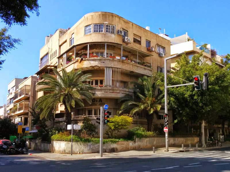 Bauhaus building in Tel Aviv - Israel