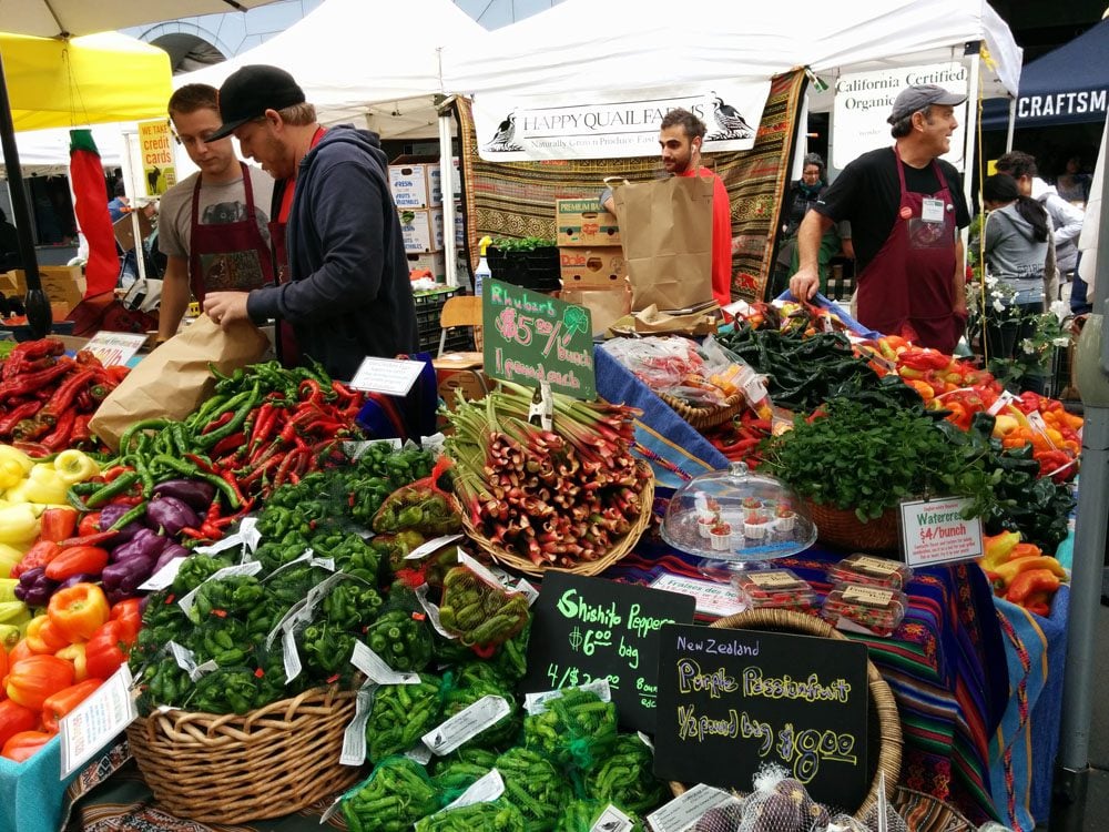 California farmers market - san francisco