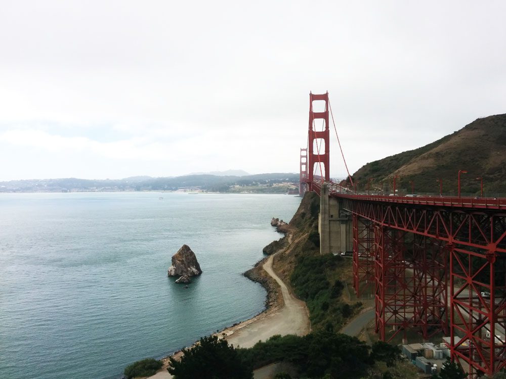 Golden Gate Bridge View Vista Point