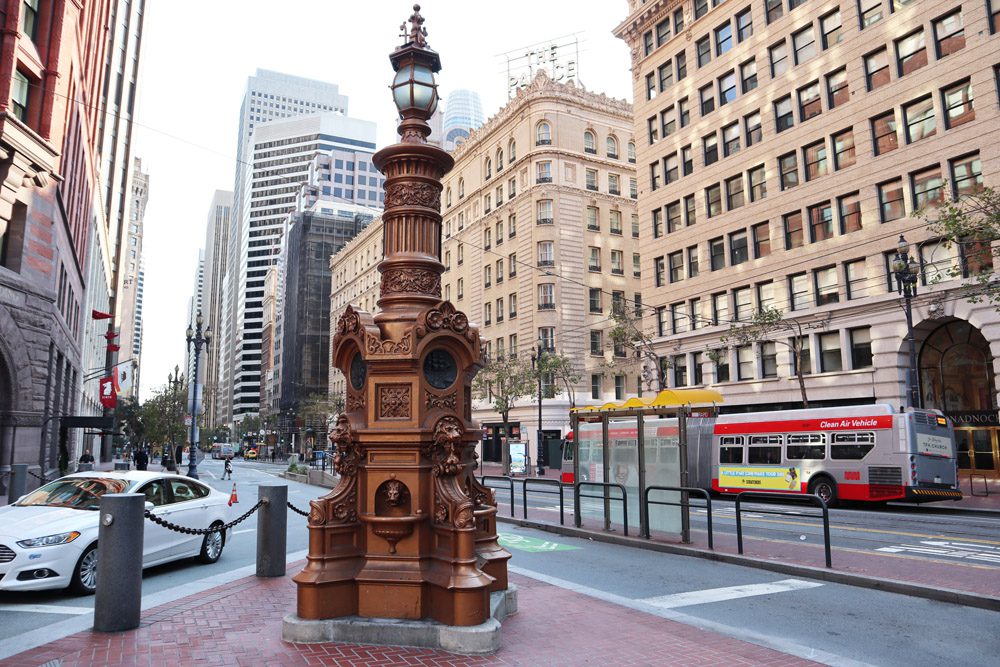 Lotta’s Fountain san francisco