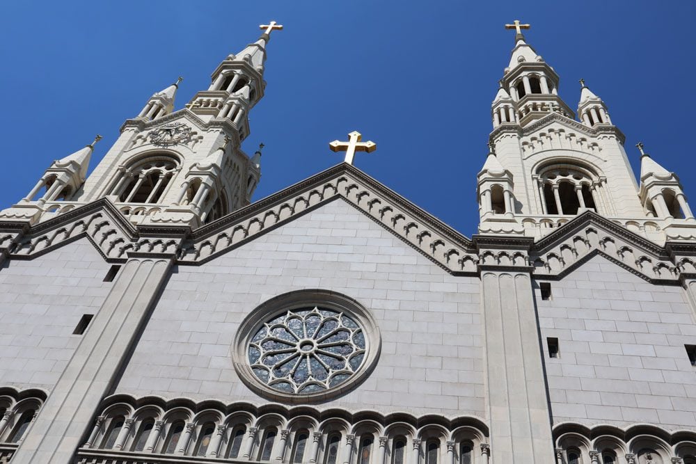 Saint Peter and Paul Church san francisco - exterior