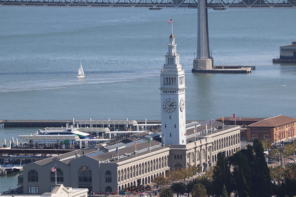 San Francisco ferry terminal building