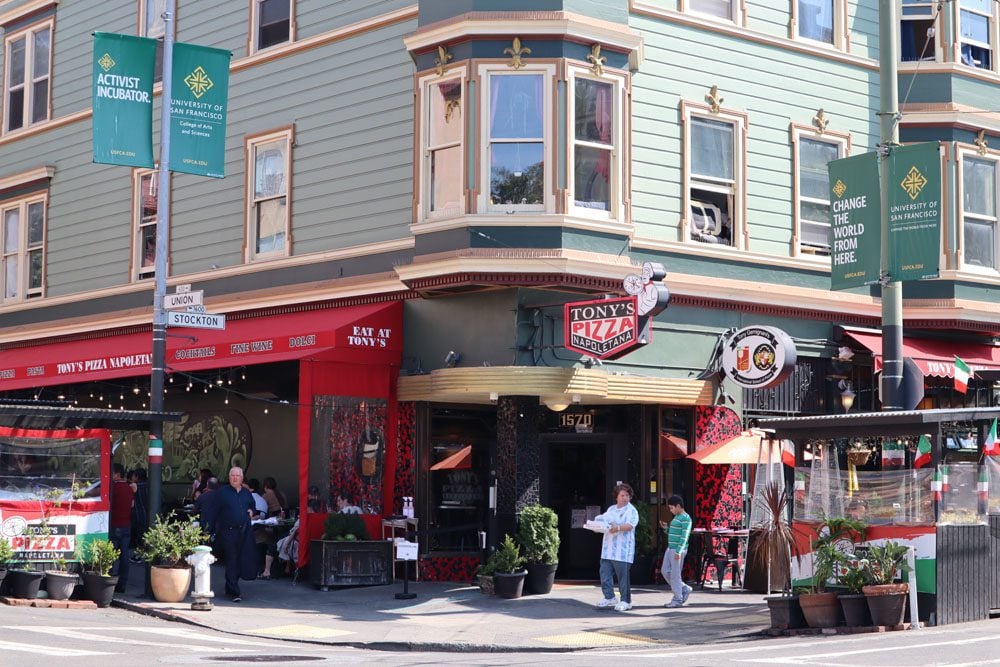 Tony's Pizza Napoletana little italy san francisco