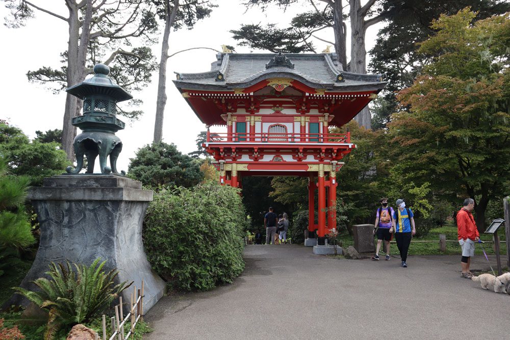 japanese tea gardens golden gate park san francisco - pagoda