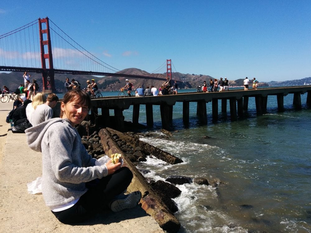 sandwiches at Crissy Field san francisco