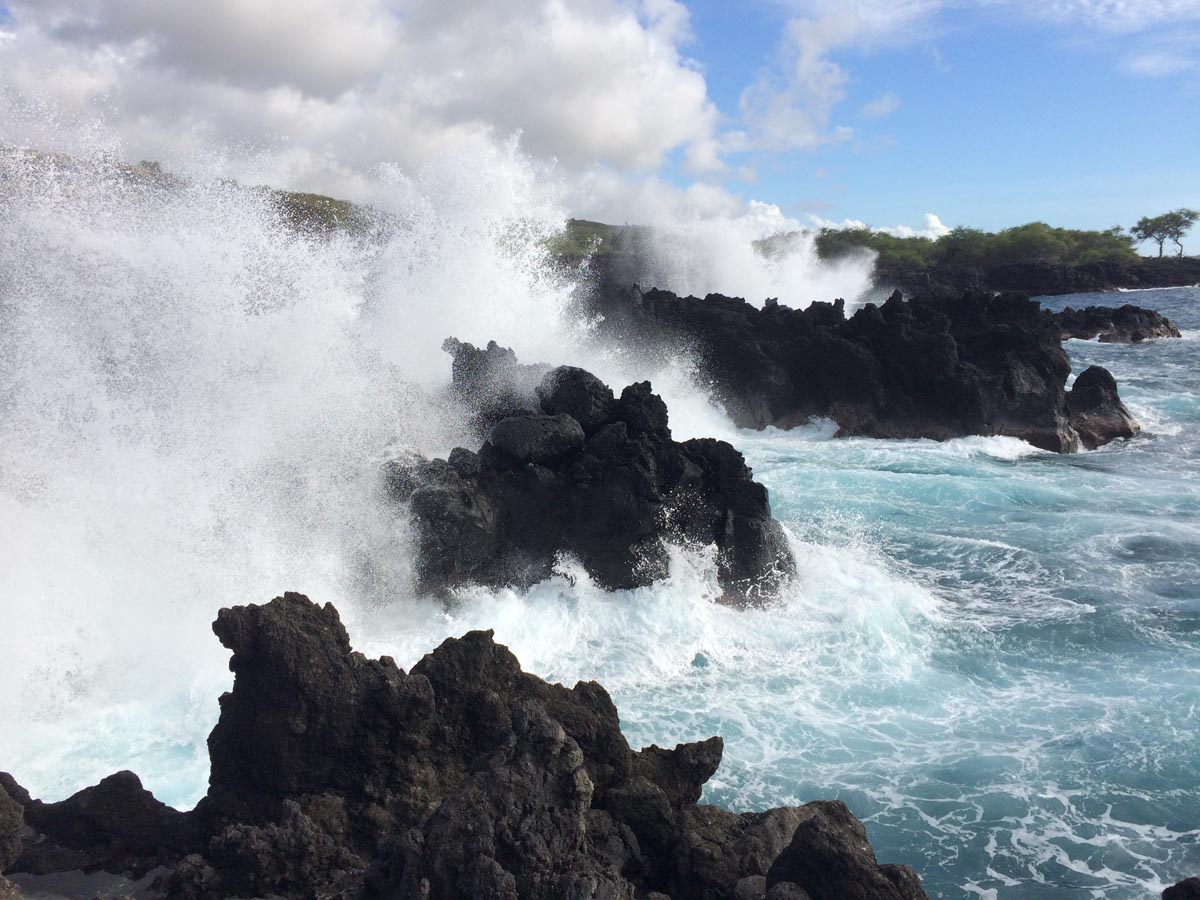 End of the World sea cliffs - Kona Hawaii Big Island