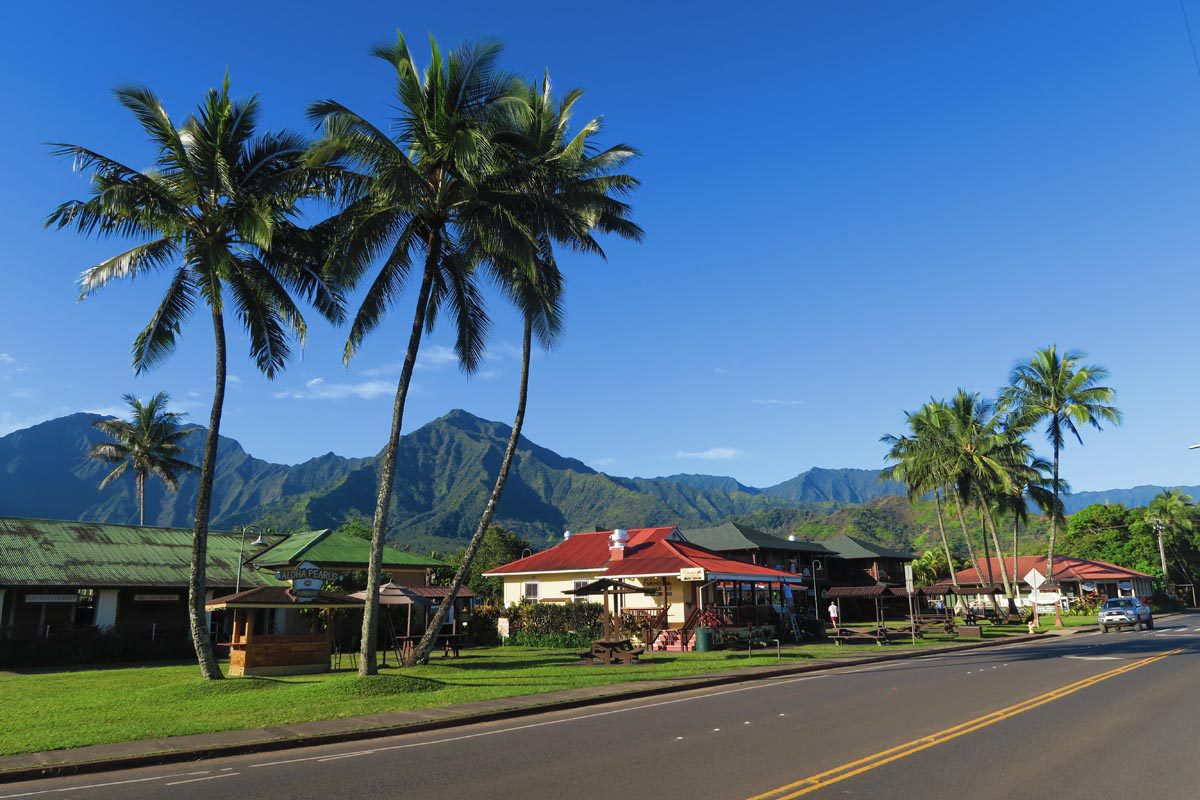 Hanalei Village - Kauai - Hawaii