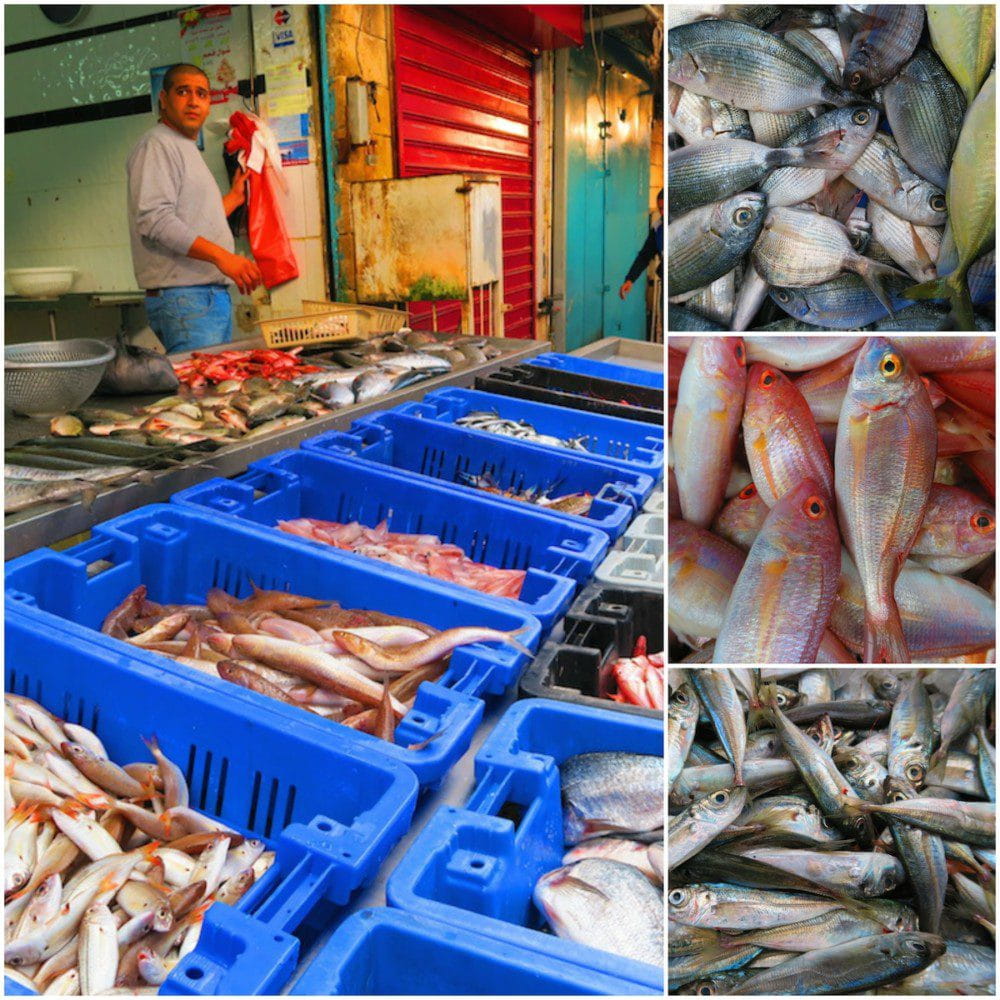 Market in Acre Israel