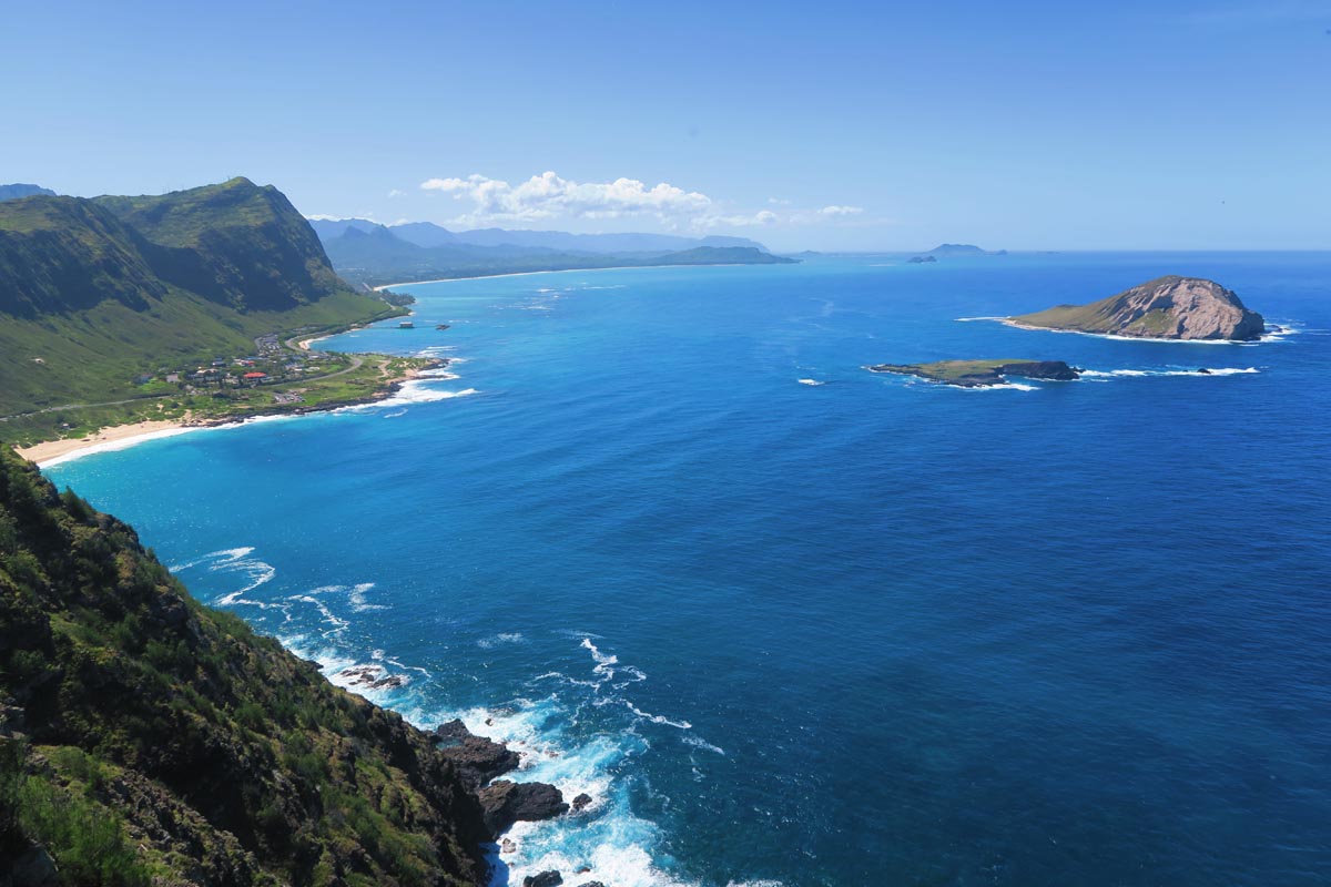 Pali Coast from Makapu‘u Point Lighthouse Trail - Oahu - Hawaii