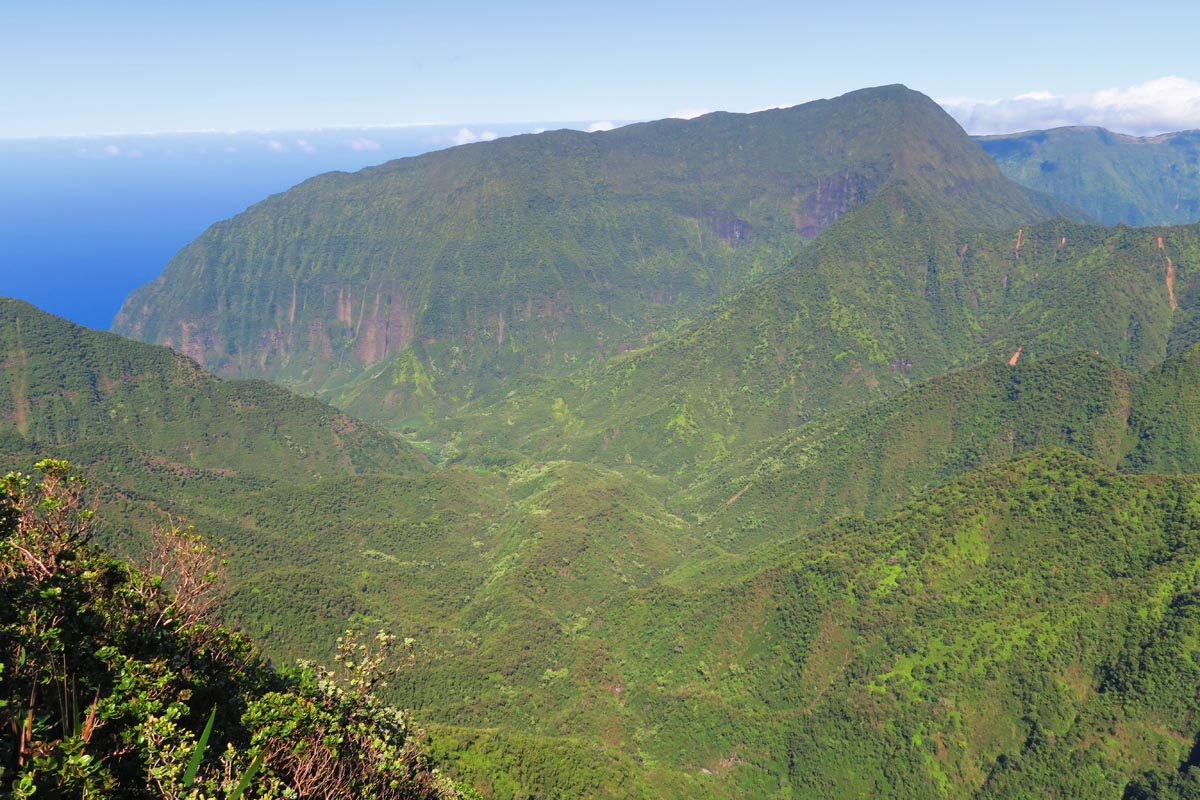 Pelekunu Valley Overlook - Pepeopae Trail - Molokai Hawaii 3