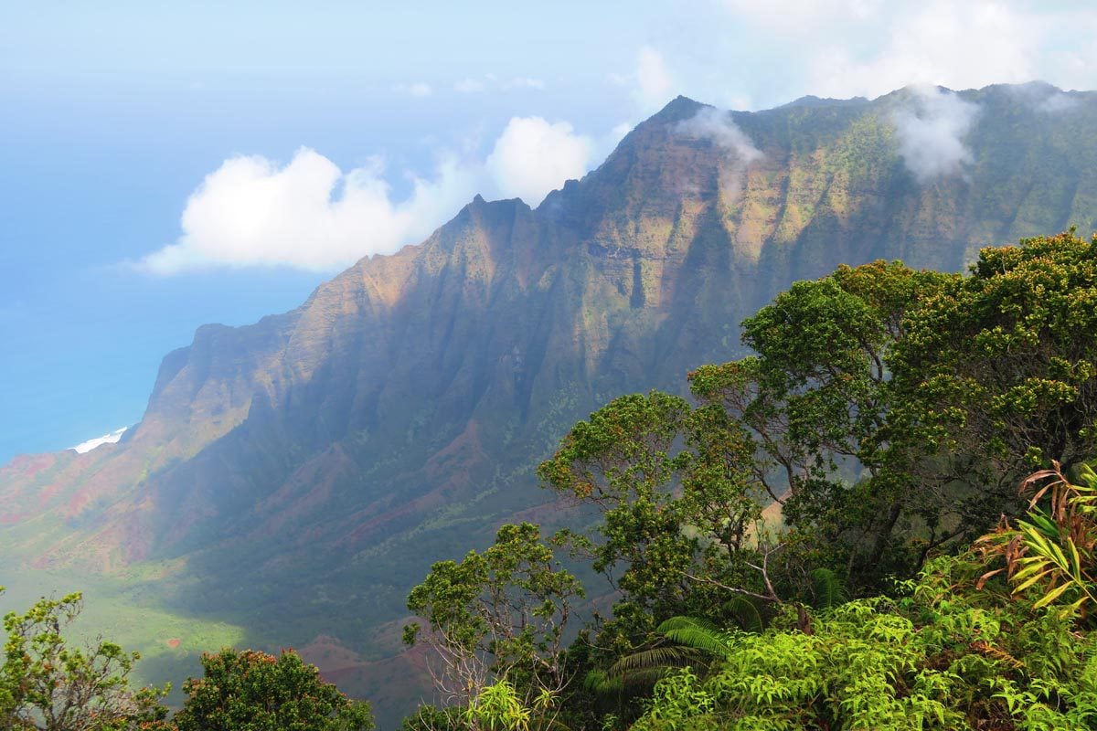 Pu’u o Kila Lookout - Na Pali Cliffs - Kauai Hawaii