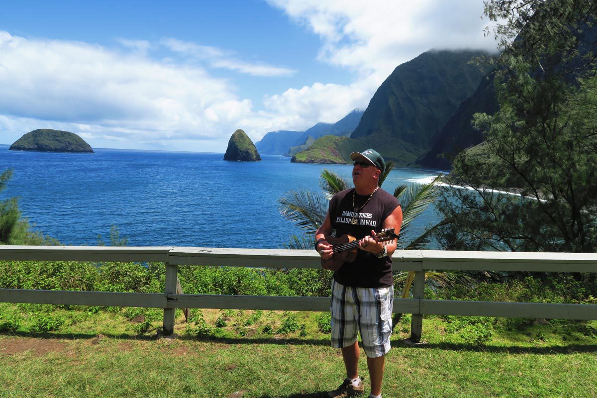 Rick Schonely - Damien Tours Kalaupapa Guide - Molokai - Hawaii