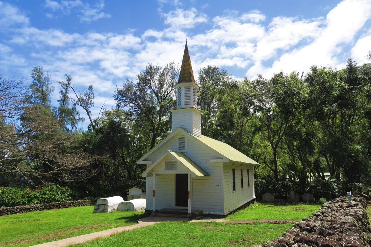 Siloama Protestant Church - Kalaupapa - Molokai - Hawaii