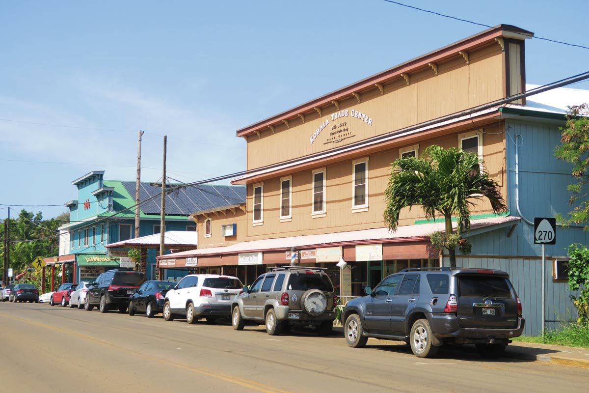 Town of Hawi - Big Island Hawaii