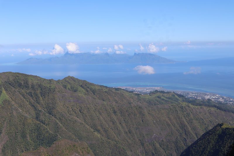 Mount Aorai Hike - Tahiti - French Polynesia - Moorea closeup