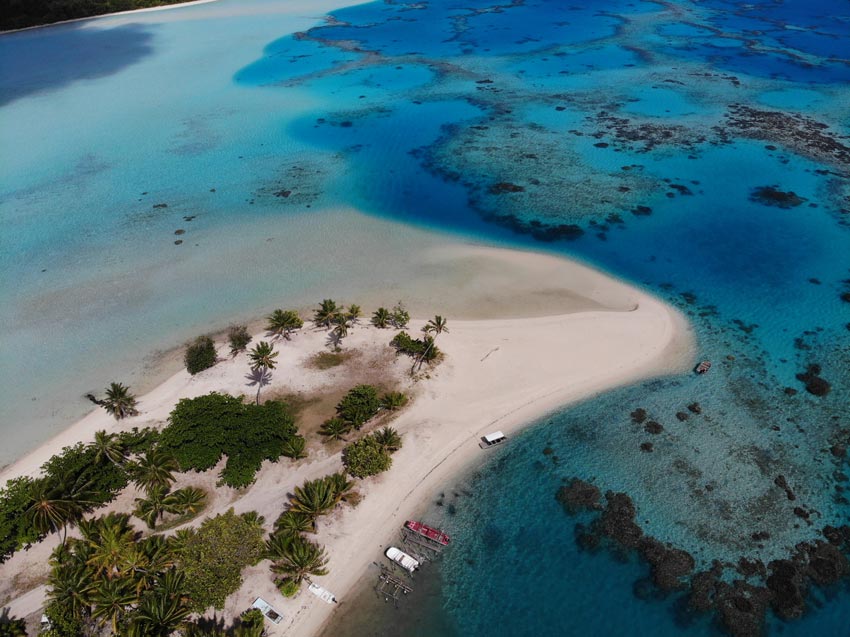 Tereia Beach Maupiti French Polynesia