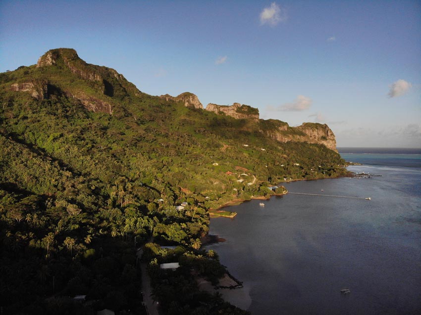 scenic view point - Maupiti - French Polynesia