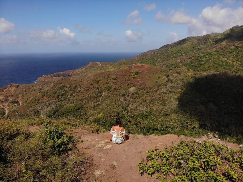 Driving to Puamau - Hiva Oa - Marquesas Islands - French Polynesia