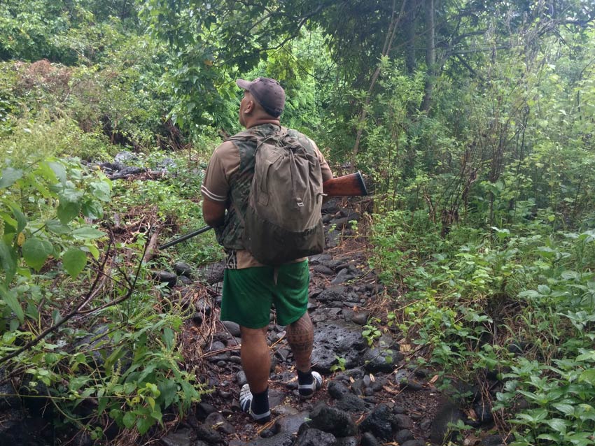 Hunting in Nuku Hiva - Marquesas Islands - French Polynesia