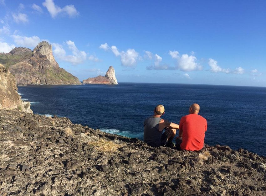 Jerome and me - Ua Pou - Marquesas Islands - French Polynesia