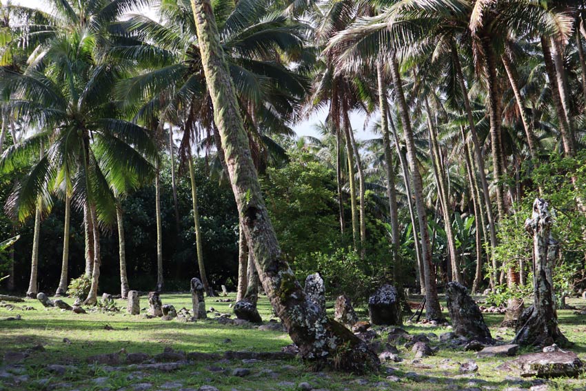 Marae Tararoa - rurutu - austral islands - french polynesia