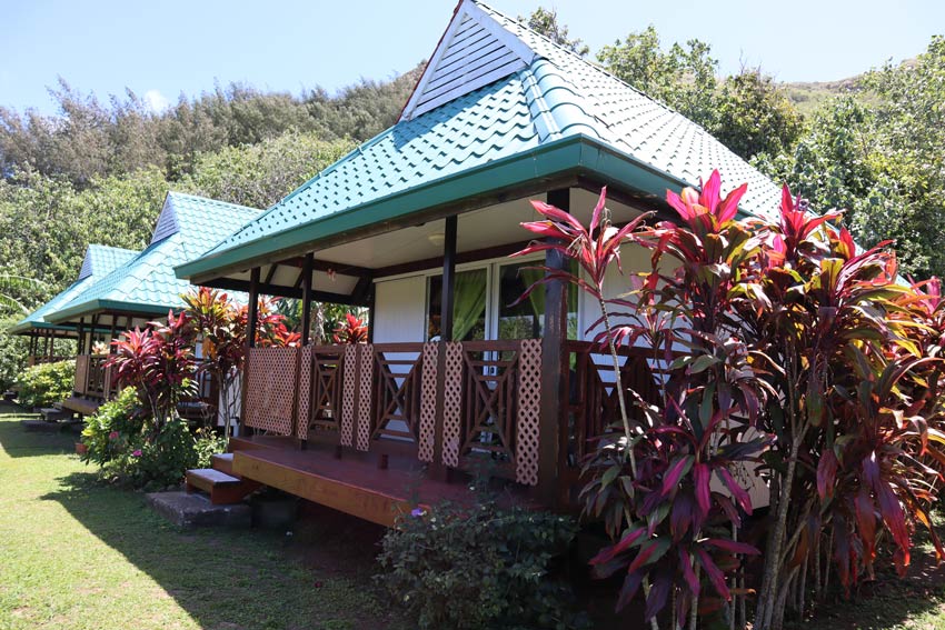 Pension Vaimano - raivavae - austral islands - french polynesia - bungalow