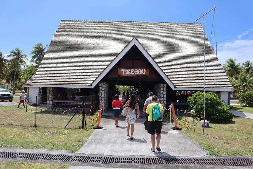 Tikehau airport French Polynesia