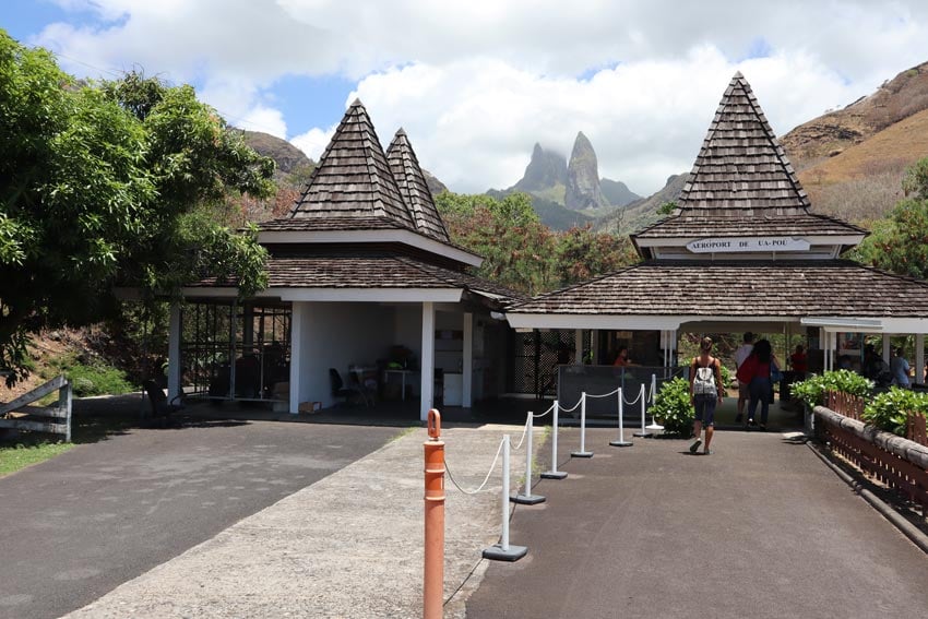 airport - Ua Pou - Marquesas Islands - French Polynesia