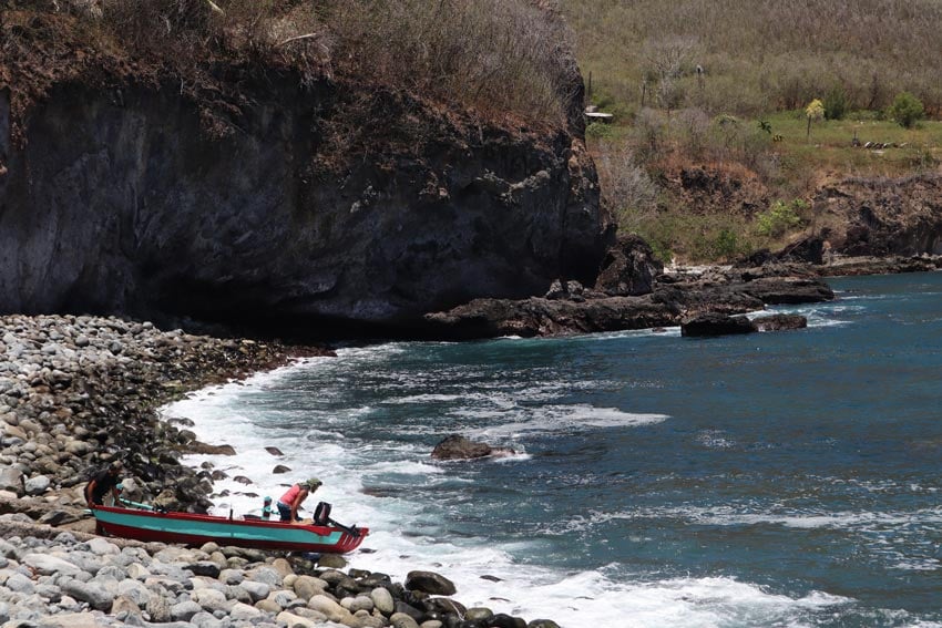 fishermen - Ua Pou - Marquesas Islands - French Polynesia