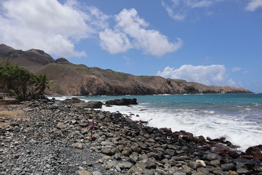 flower beach - Ua Pou - Marquesas Islands - French Polynesia