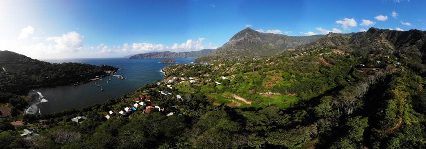 panoramic view - Hiva Oa - Marquesas Islands - French Polynesia