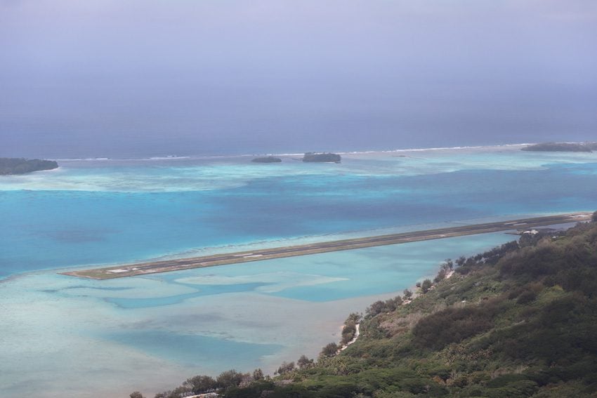 raivavae airport - raivavae - austral islands - french polynesia