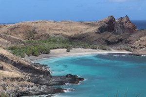 shark beach view - Ua Pou - Marquesas Islands - French Polynesia