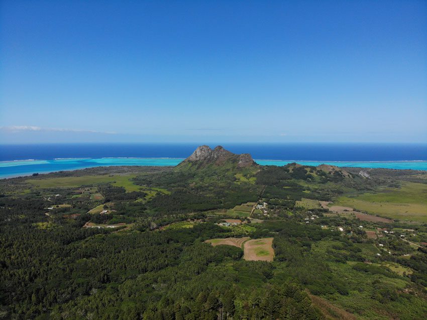view of Tubuai - tubuai - austral islands - french polynesia