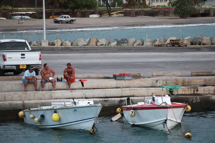 villagers in - Ua Pou - Marquesas Islands - French Polynesia