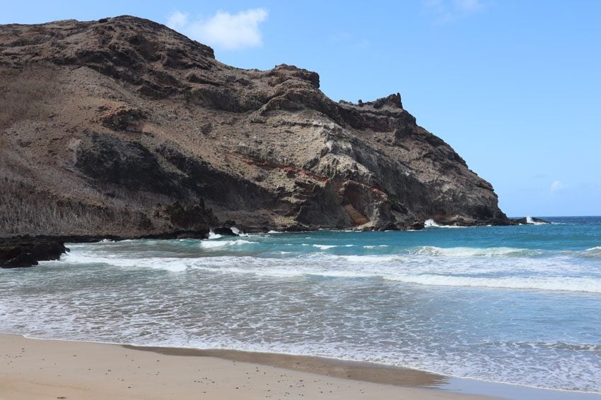 wild beach 2 - hiking Hakamoui Loop - Ua Pou - Marquesas Islands - French Polynesia