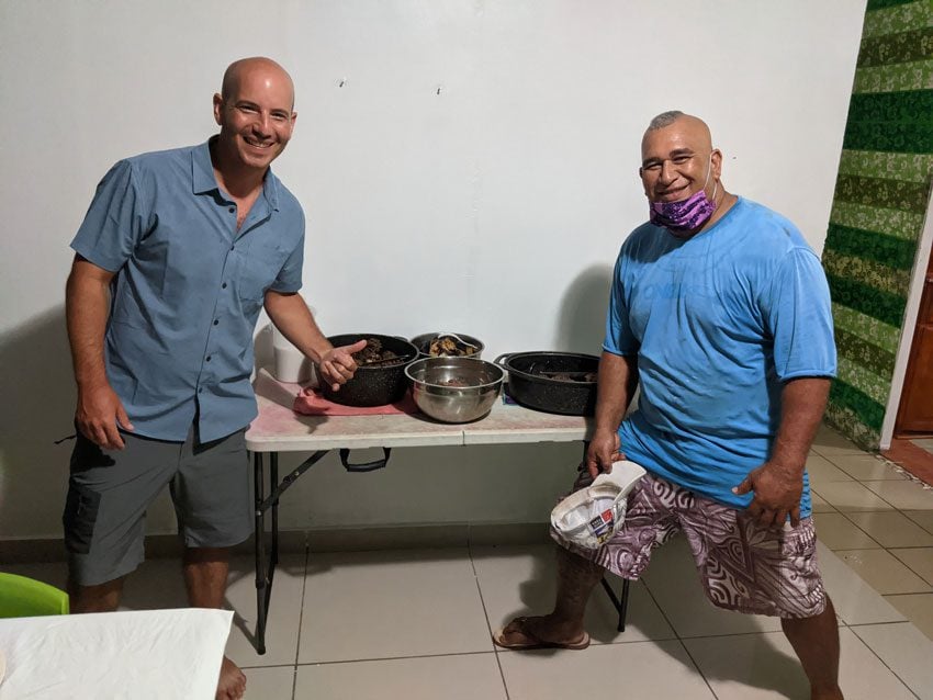 Alvane and me pension kukuee - nuku hiva - marquesas islands - french polynesia