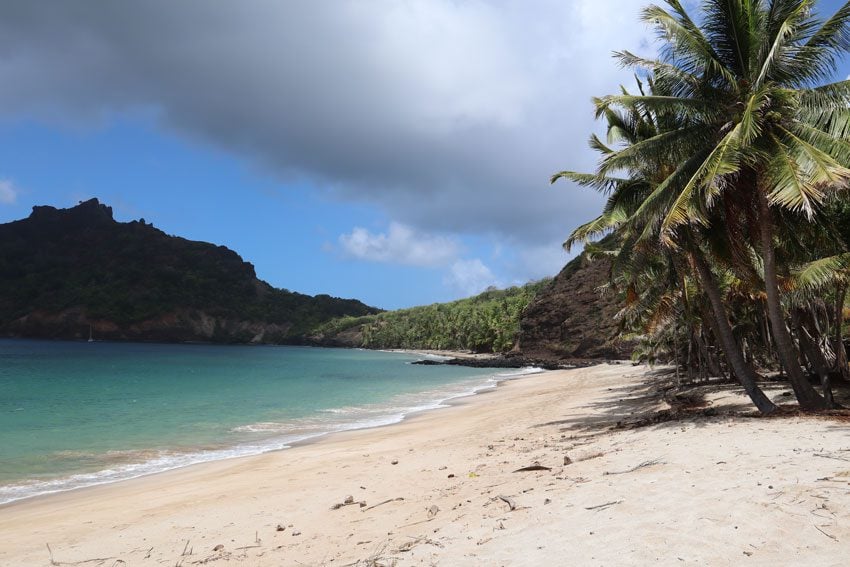 Anaho Bay beach 4 - nuku hiva - marquesas islands - french polynesia