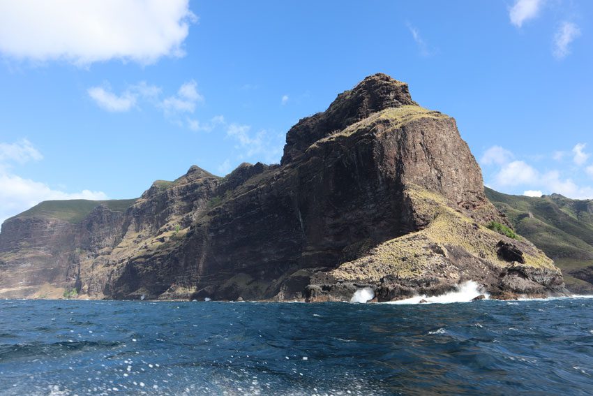 see cliffs on Hakaui Valley - nuku hiva - marquesas islands - french polynesia