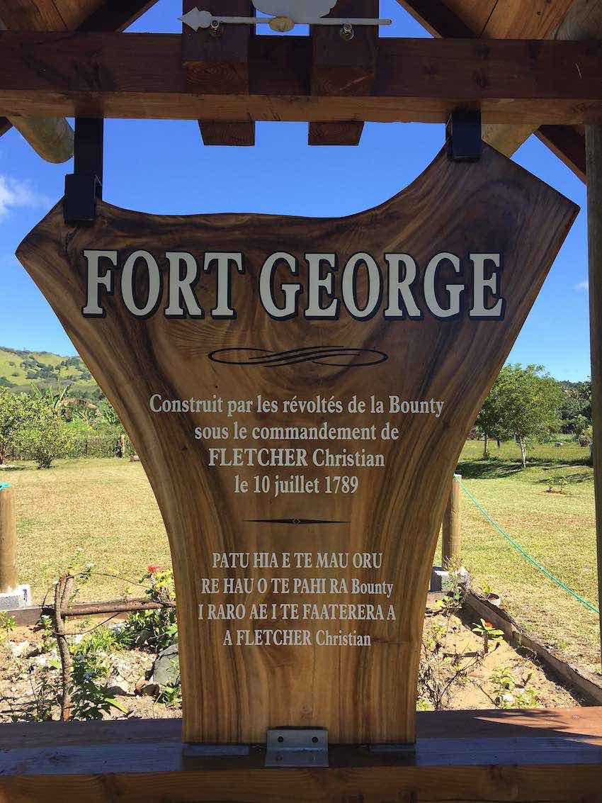 Fort George Tubuai - Austral Islands - French Polynesia