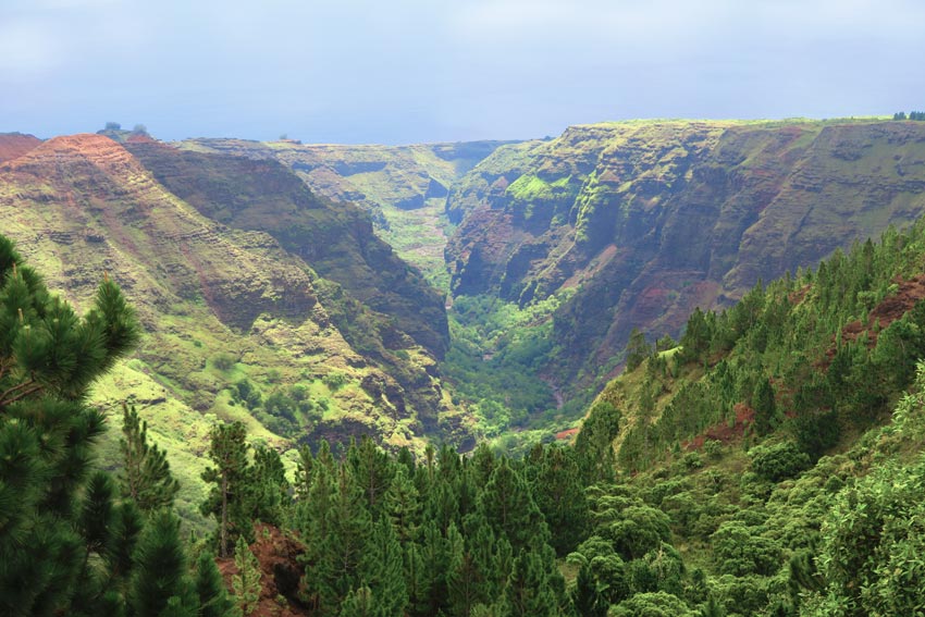 Grand Canyon Nuku Hiva Marquesas Islands French Polynesia