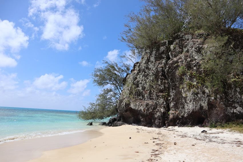 Plage Ruatara beach in Raivavae - Austral Islands - French Polynesia