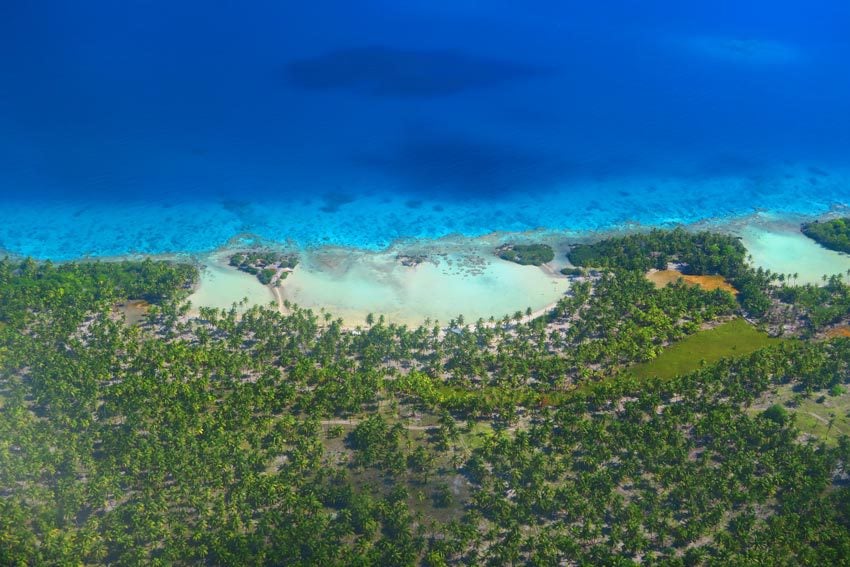 Rangiroa atoll French Polynesia