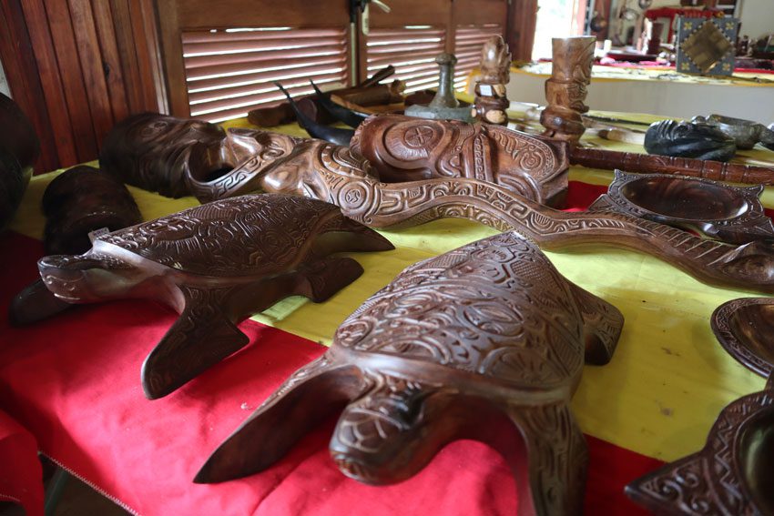 Taipivai crafts center - Nuku Hiva Marquesas Islands French Polynesia