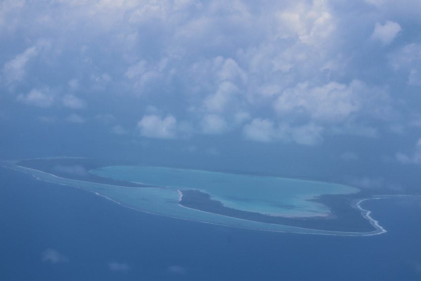 Tupai atoll French Polynesia