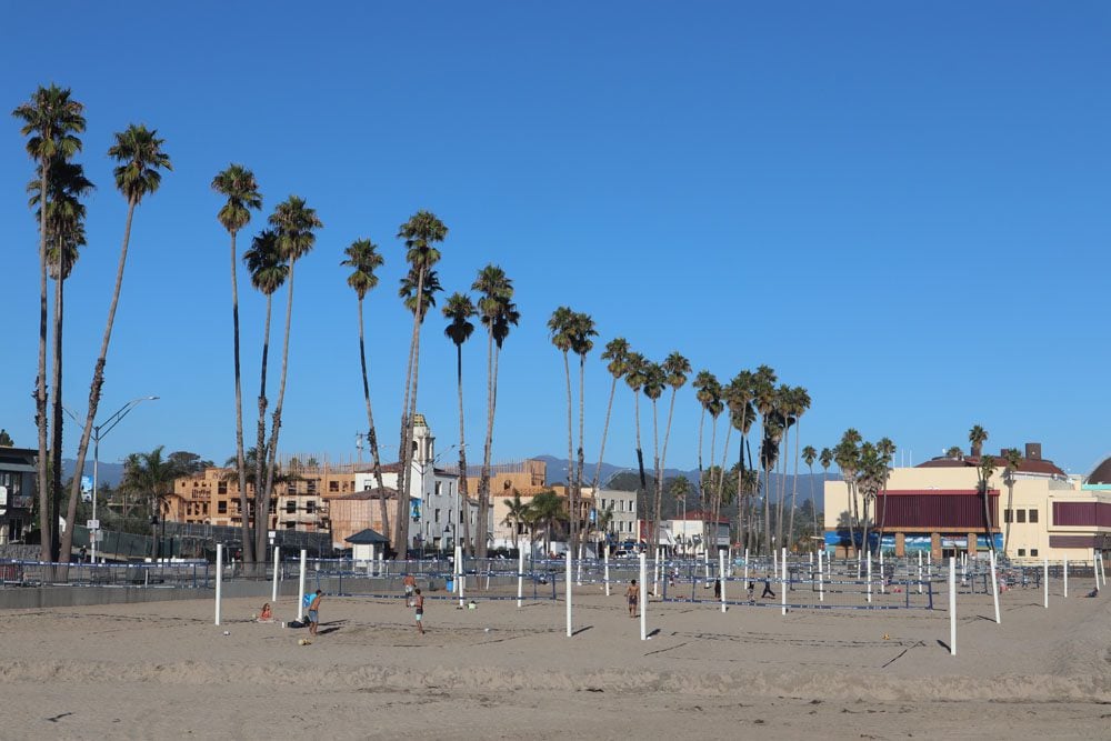 beach volleyball santa cruz pacific coast highway