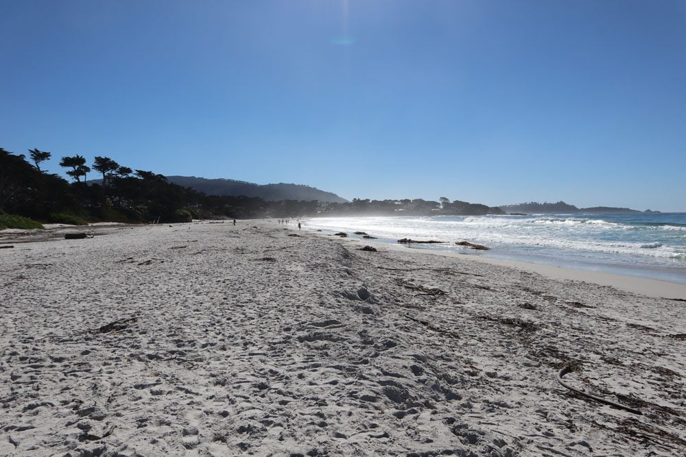 carmel beach - pacific coast highway